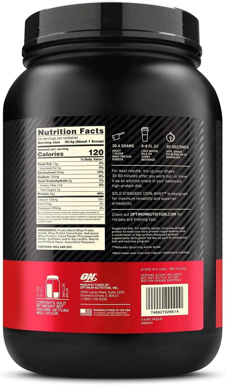 Optimum Gold Standard 100% Whey - Image 28
