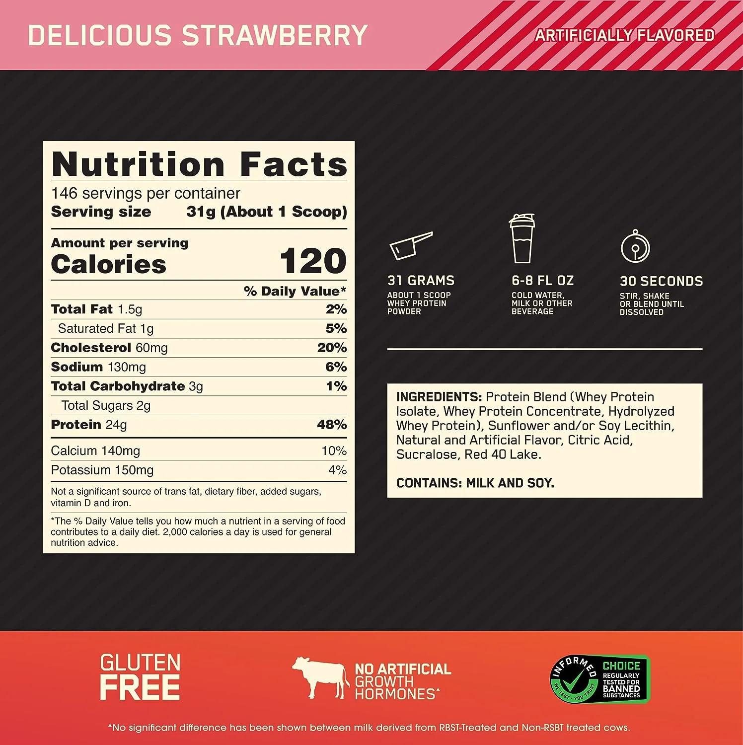 Optimum Gold Standard 100% Whey - Image 50