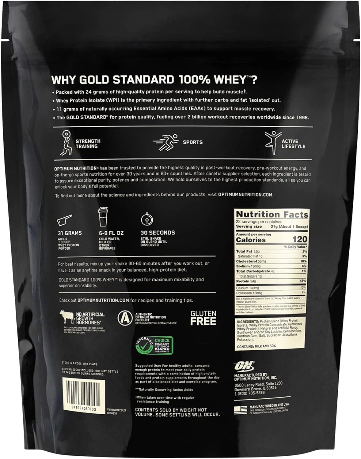 Optimum Gold Standard 100% Whey - Image 65