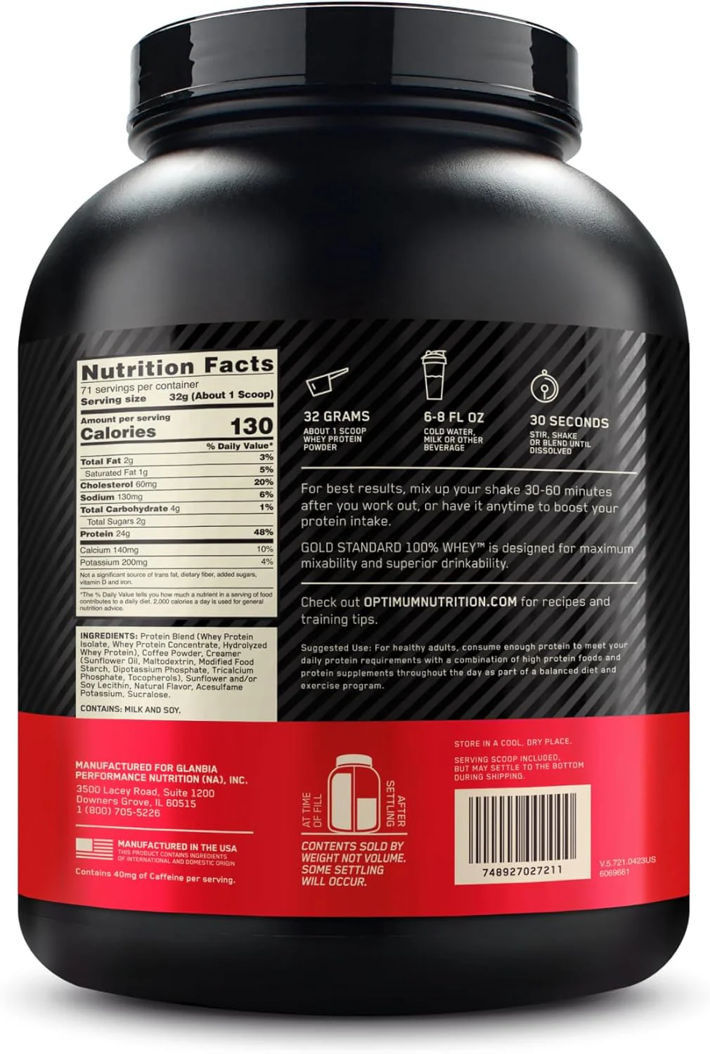 Optimum Gold Standard 100% Whey - Image 67