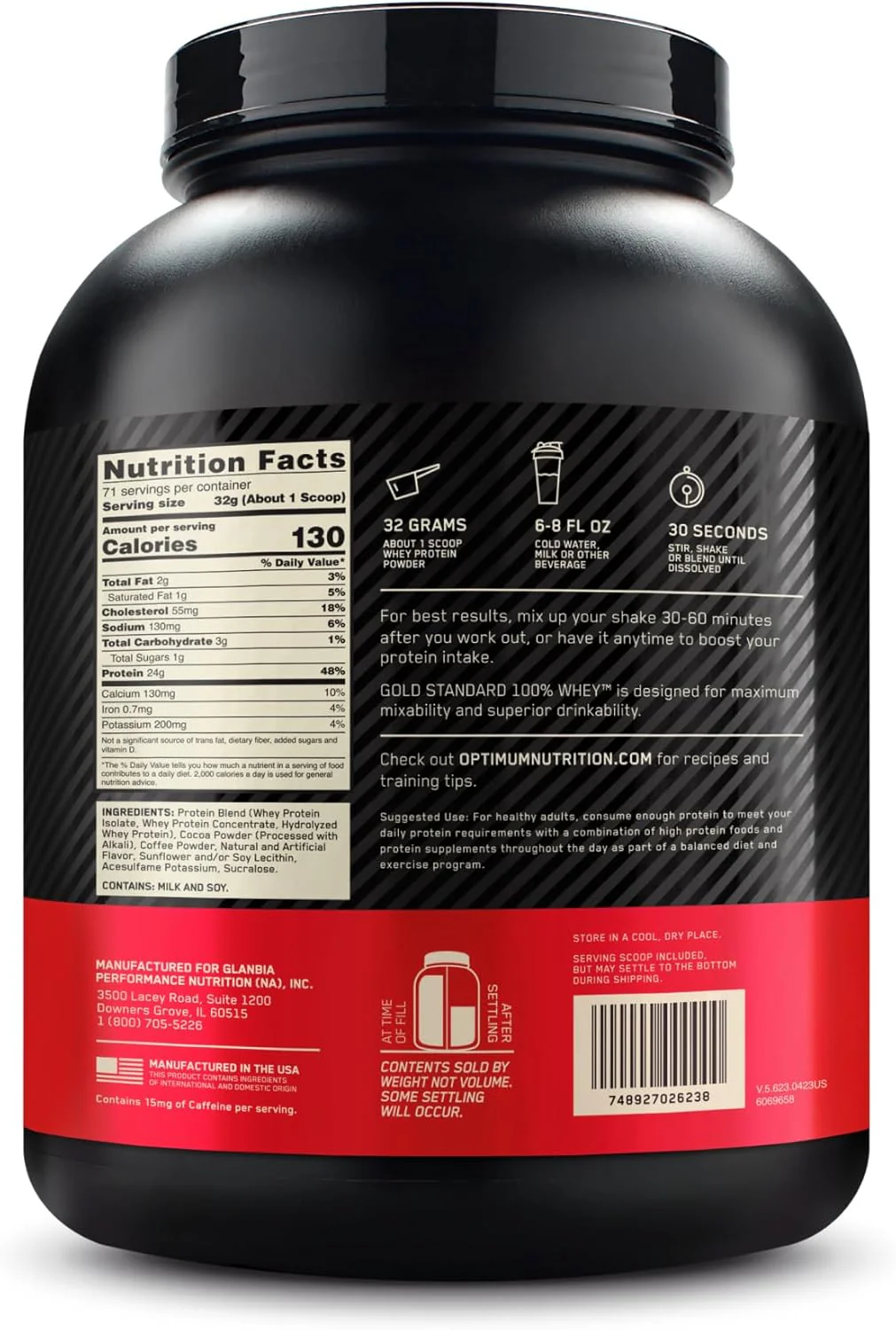 Optimum Gold Standard 100% Whey - Image 74