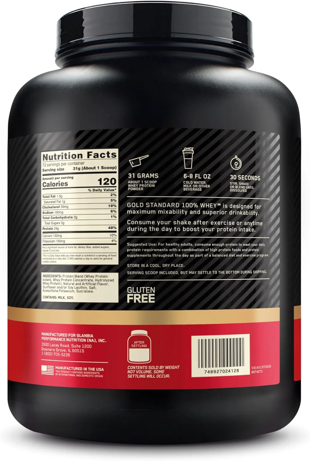 Optimum Gold Standard 100% Whey - Image 83
