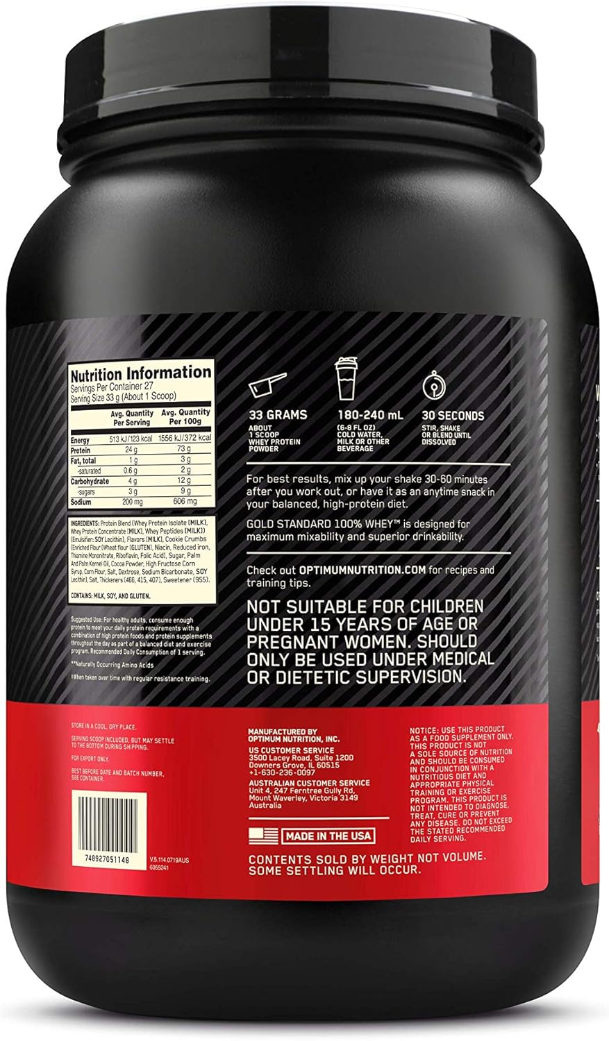 Optimum Gold Standard 100% Whey - Image 98