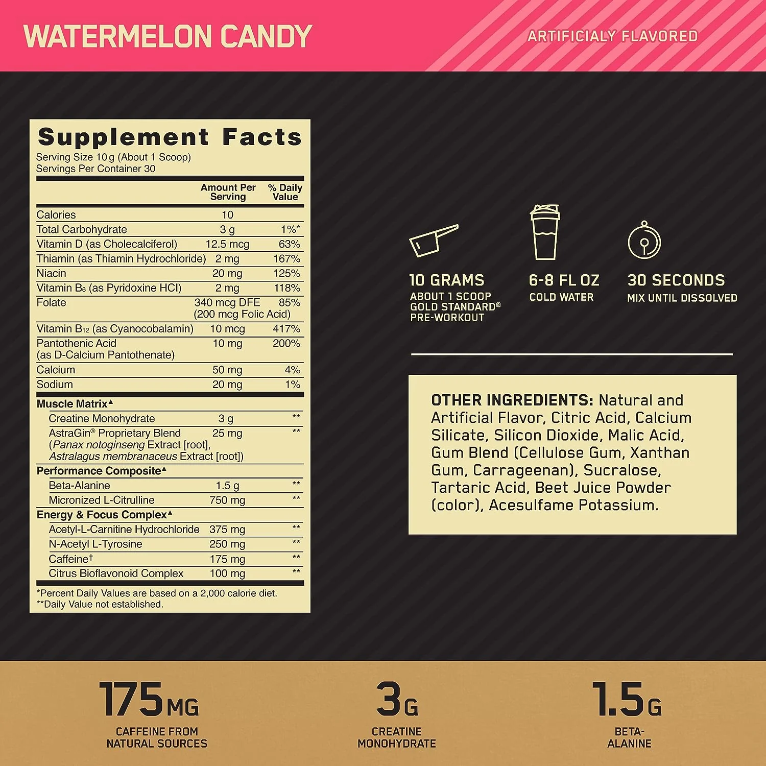 Optimum Gold Standard Pre-Workout - Image 13