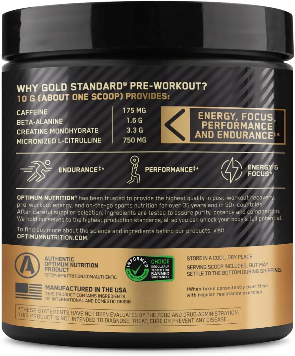 Optimum Gold Standard Pre-Workout - Image 16