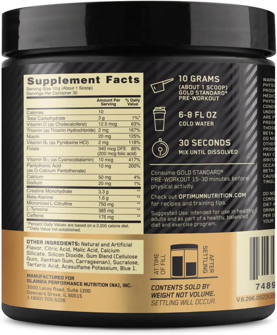 Optimum Gold Standard Pre-Workout - Image 17