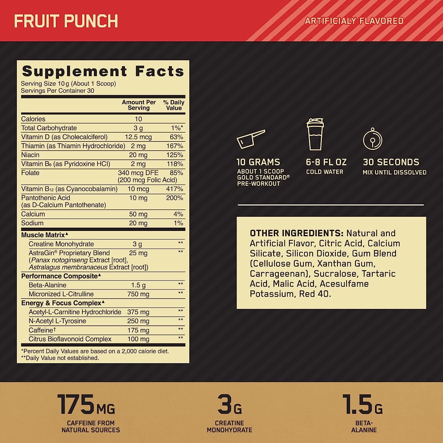Optimum Gold Standard Pre-Workout - Image 4