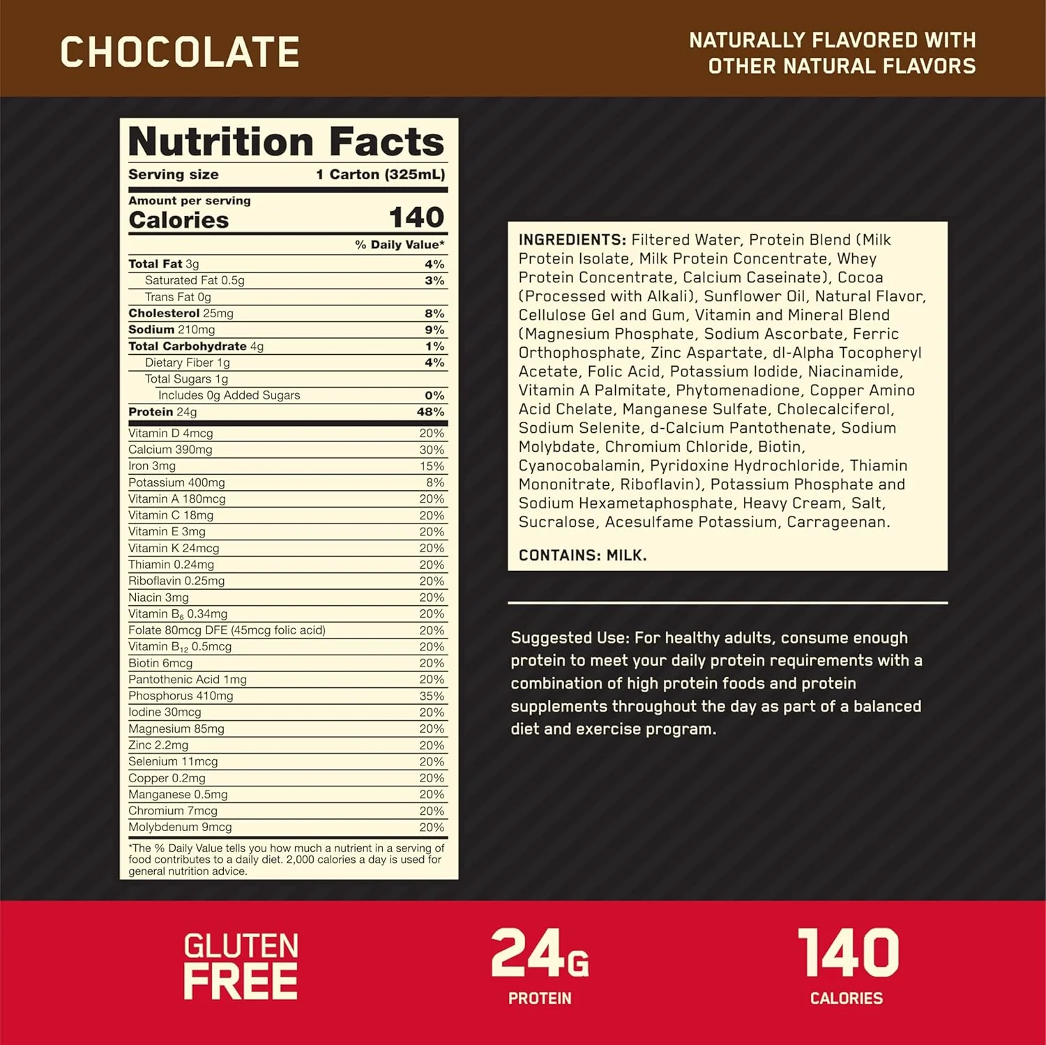 Optimum Nutrition Gold Standard Protein Shake, Ready to Drink Protein - Image 11