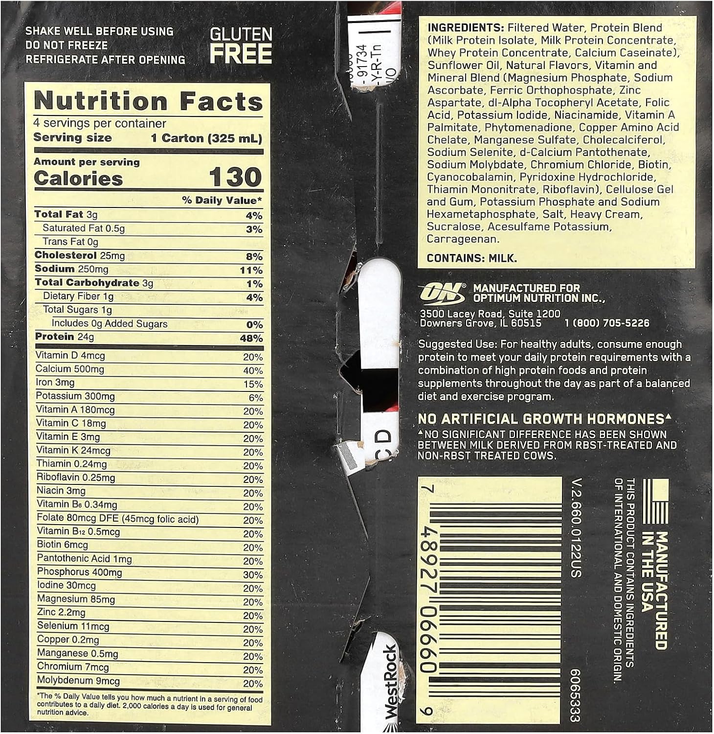Optimum Nutrition Gold Standard Protein Shake, Ready to Drink Protein - Image 15