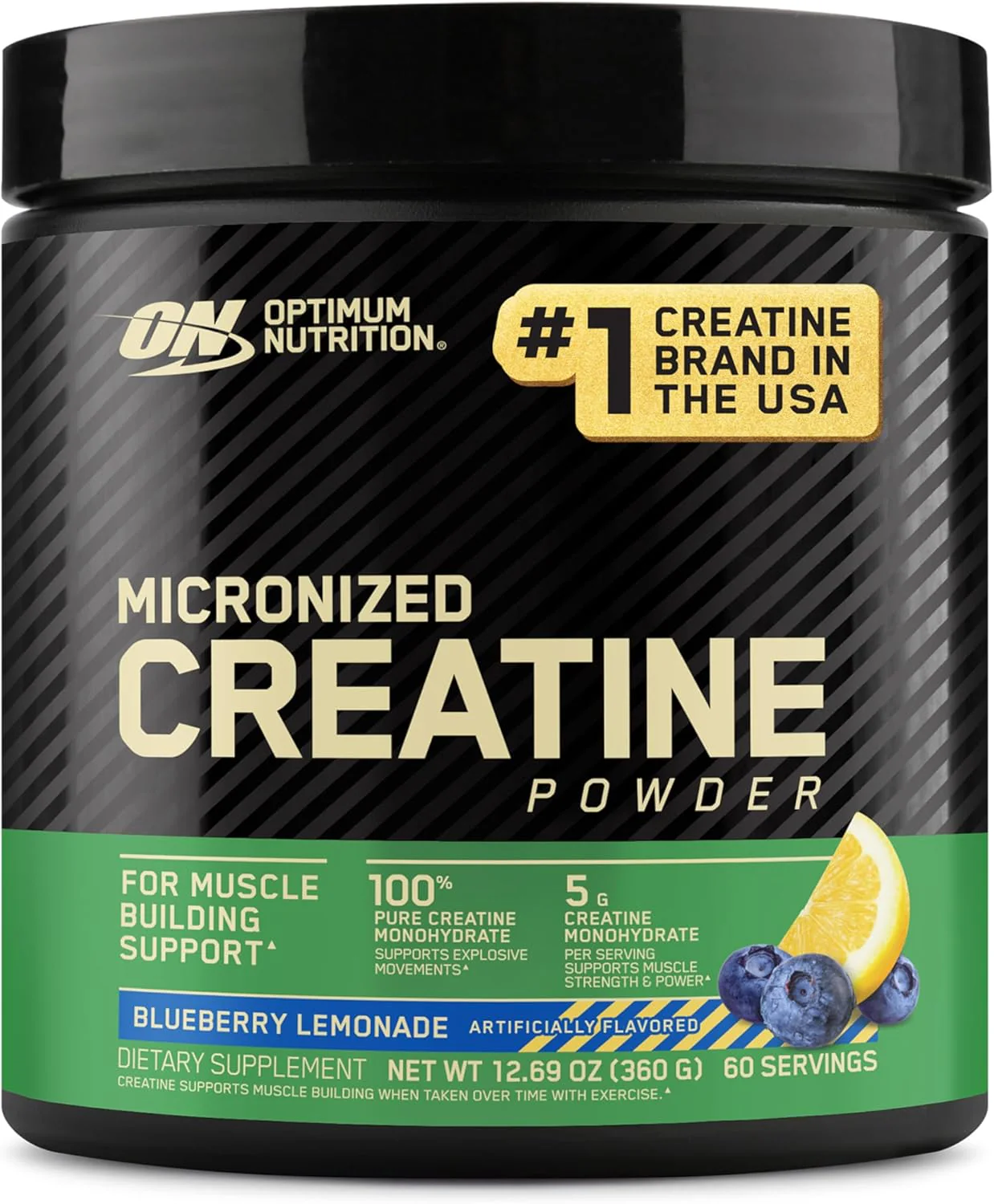 Optimum Nutrition Micronized Creatine Monohydrate – Flavored