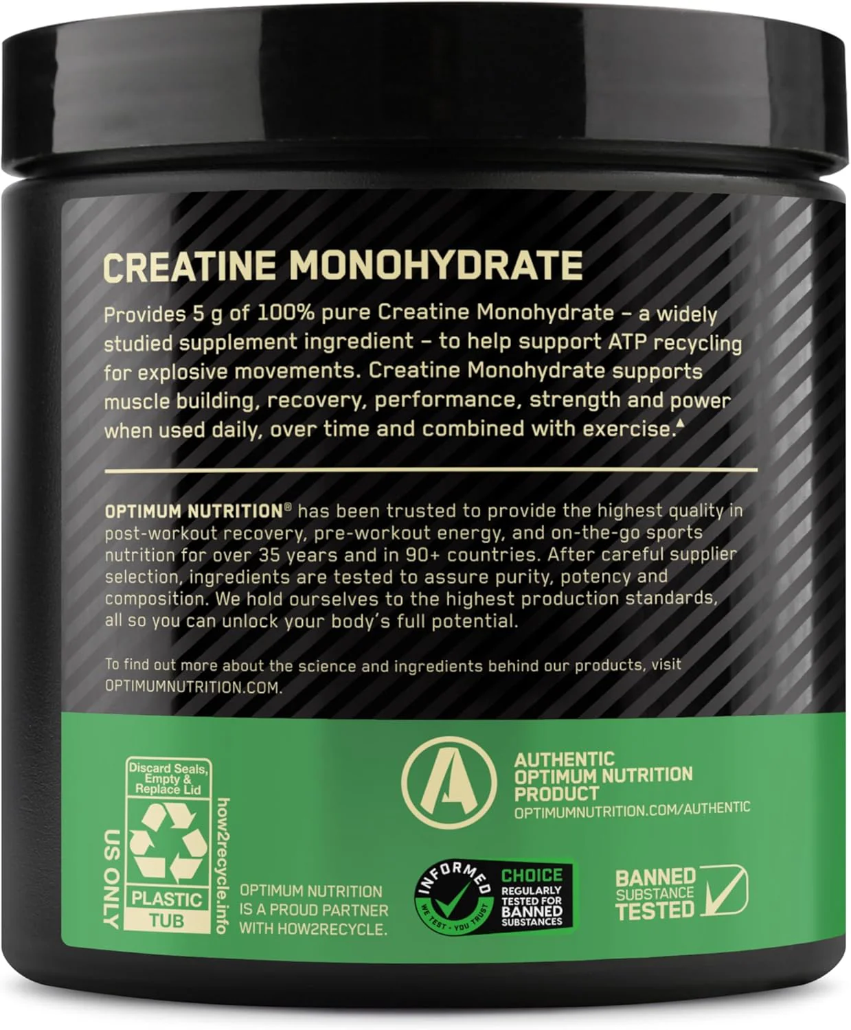 Optimum Nutrition Micronized Creatine Monohydrate – Flavored - Image 5