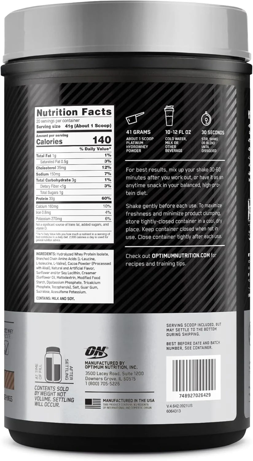 Optimum Platinum HydroWhey - Image 27