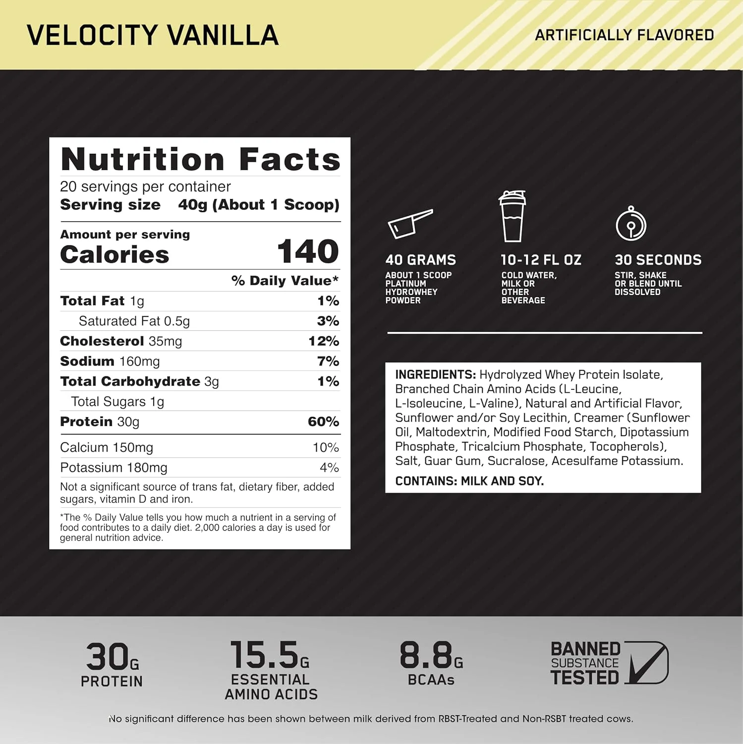 Optimum Platinum HydroWhey - Image 34