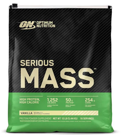 WalaPlus Optimum Serious Mass [12 Lbs] + Free Optimum ZMA [90 Capsules] - Image 3