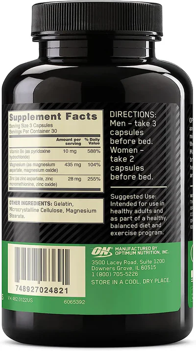 WalaPlus Optimum Serious Mass [12 Lbs] + Free Optimum ZMA [90 Capsules] - Image 5