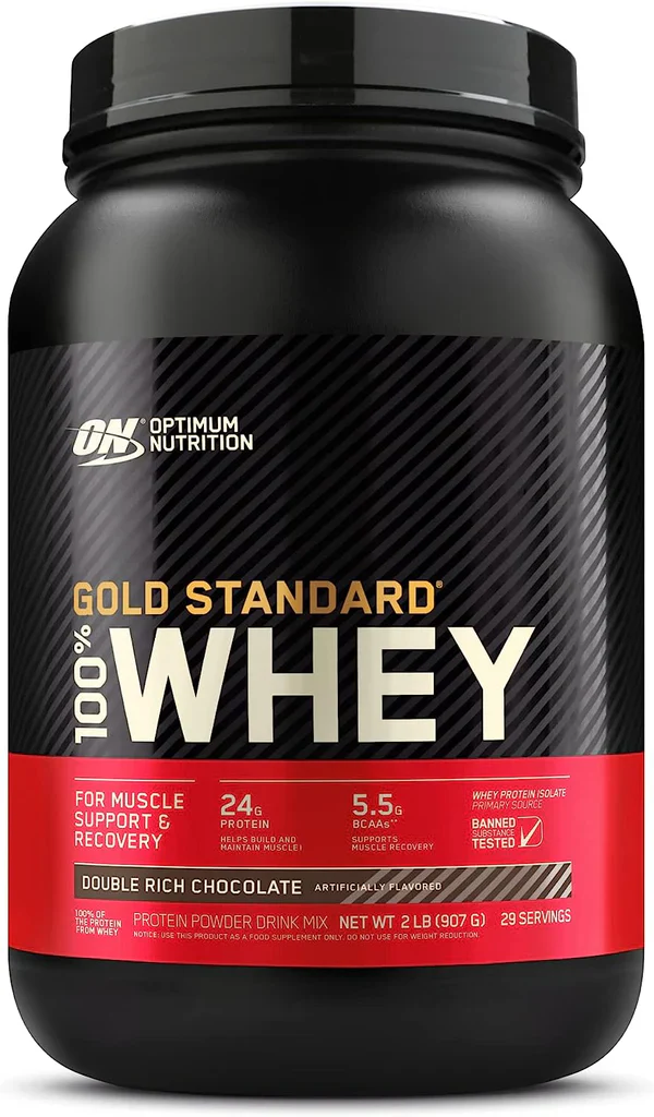 Optimum Whey Gold Standard [2 Lbs] + Nutrex Lipo-6 HERS Ultra Fat Burner [30 Servings] - Image 2