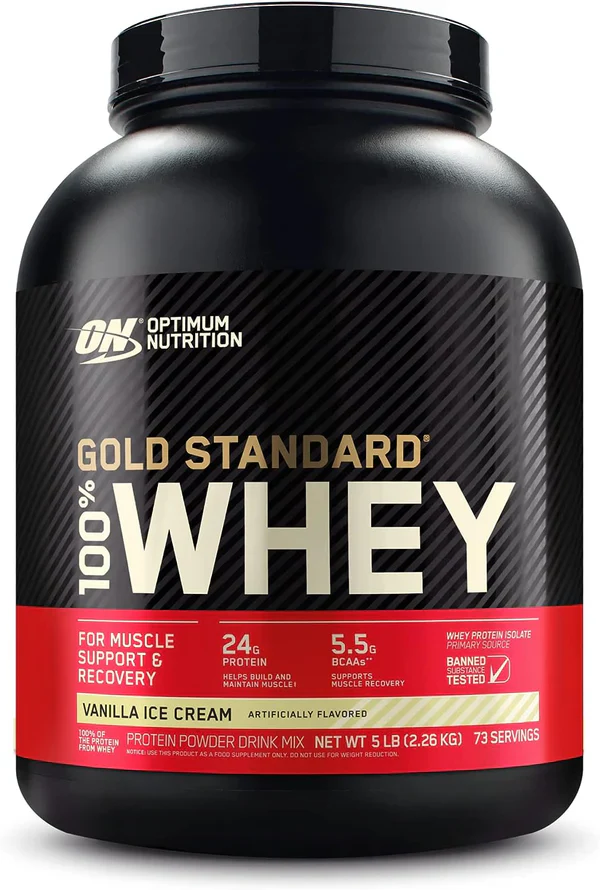 Optimum Whey Gold Standard [5 Lbs] + Nutrex Multivitamin [30 Servings] - Image 3