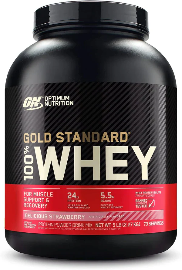 Optimum Whey Gold Standard [5 Lbs] + Nutrex Multivitamin [30 Servings] - Image 8