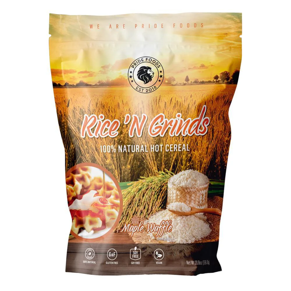 Pride Foods Rice 'N Grinds, 100% Natural Hot Rice Cereal - Image 15