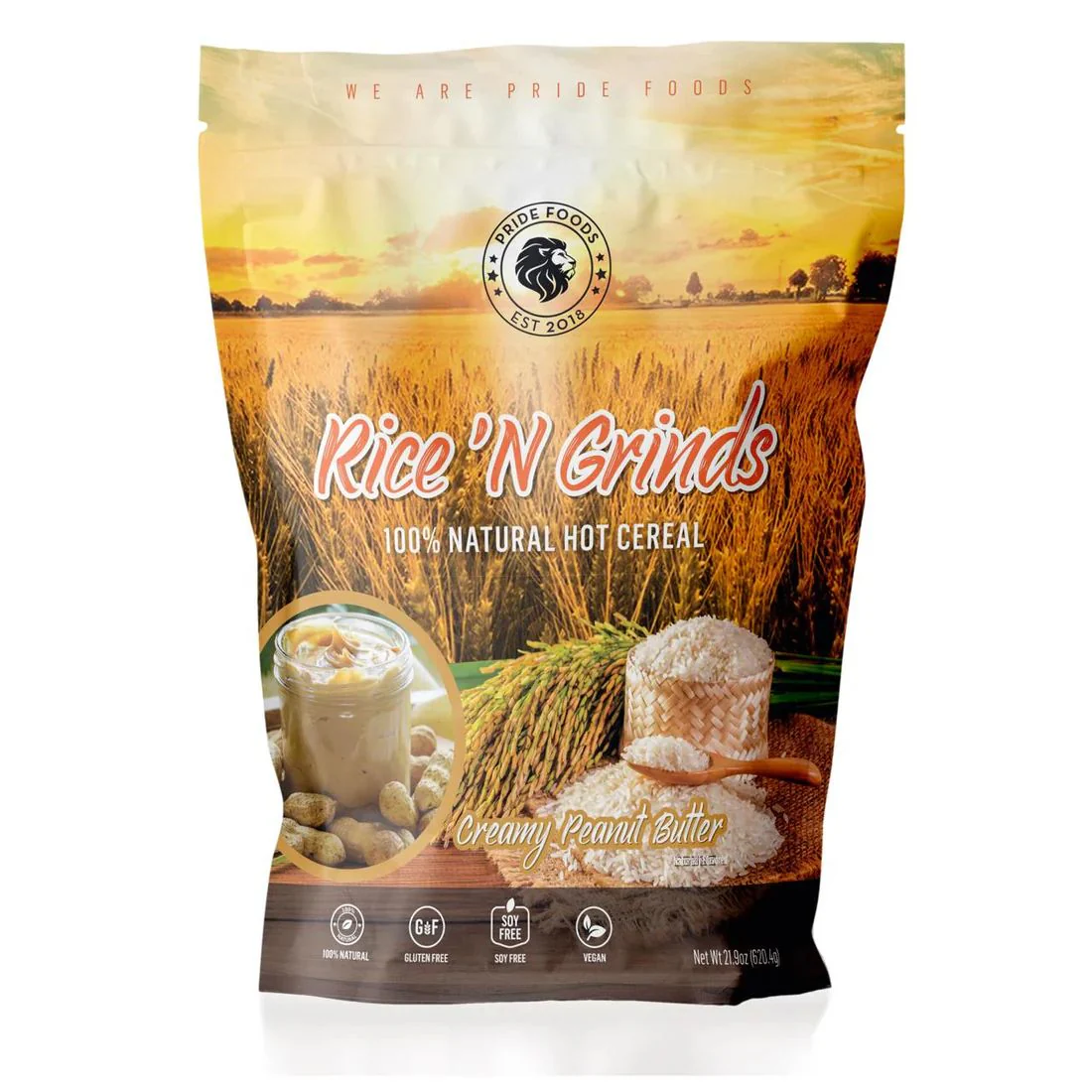 Pride Foods Rice 'N Grinds, 100% Natural Hot Rice Cereal - Image 17