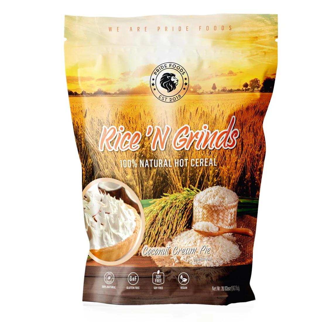 Pride Foods Rice 'N Grinds, 100% Natural Hot Rice Cereal - Image 19