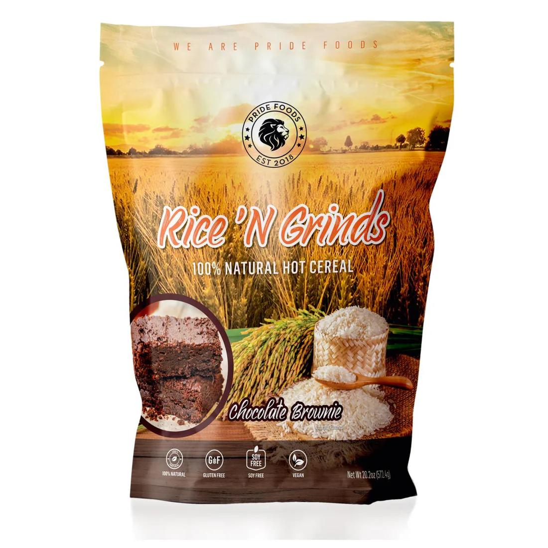 Pride Foods Rice 'N Grinds, 100% Natural Hot Rice Cereal - Image 21