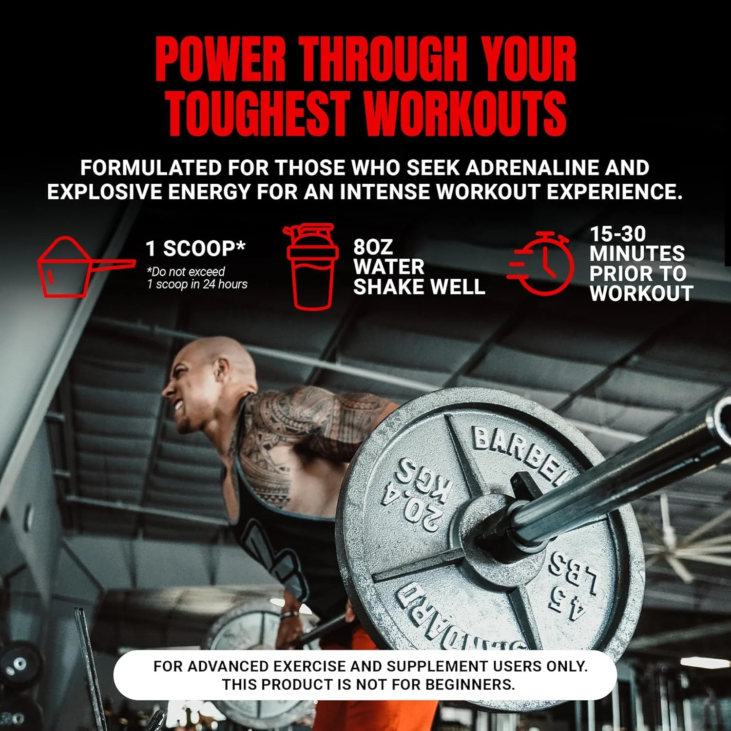 PROSUPPS Mr. Hyde Xtreme Pre Workout Powder with Creatine - Image 3