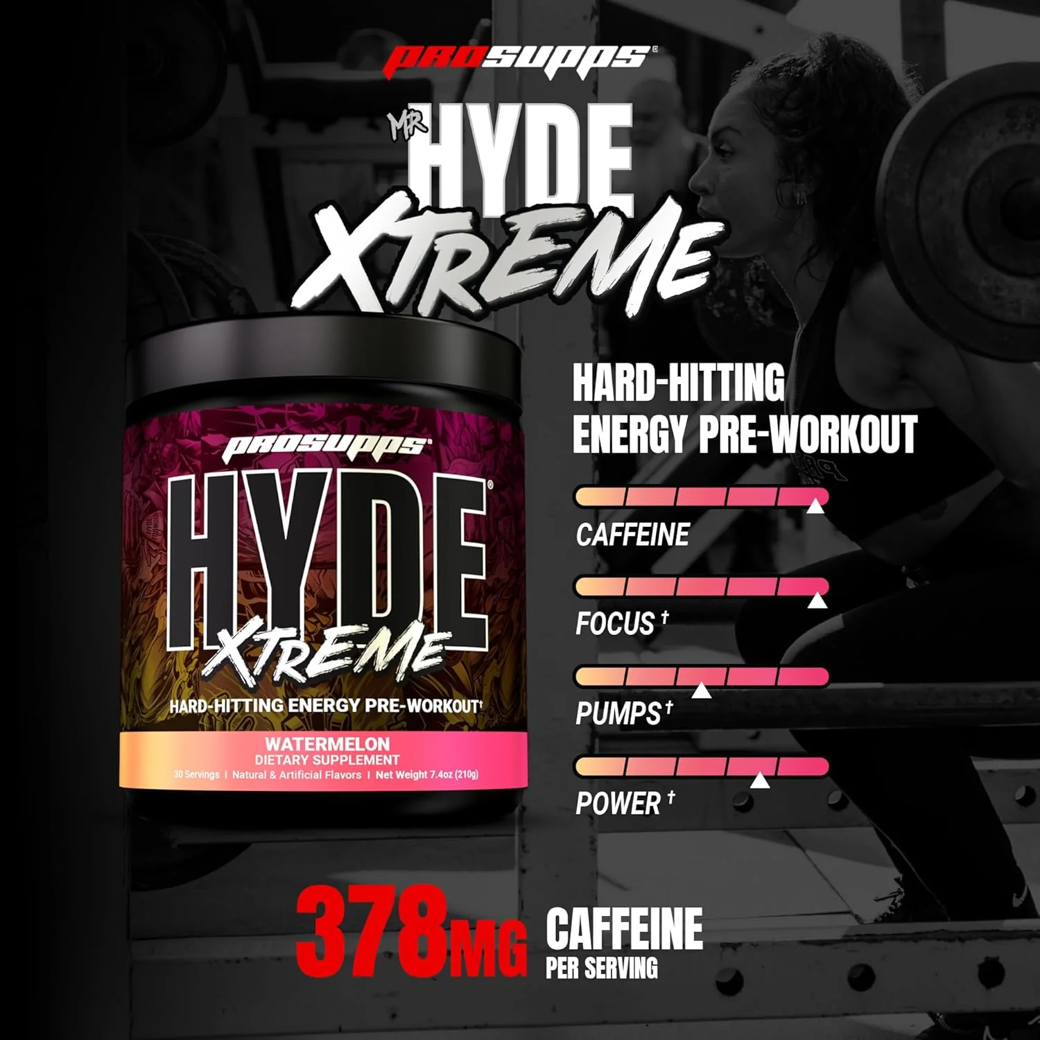 PROSUPPS Mr. Hyde Xtreme Pre Workout Powder with Creatine - Image 8