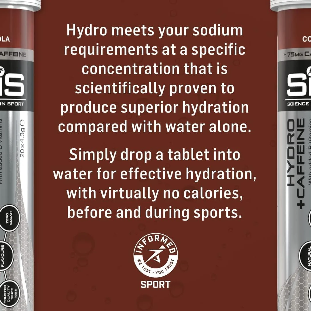 Science in Sport SIS Electrolyte Tablets + Caffeine - Image 3