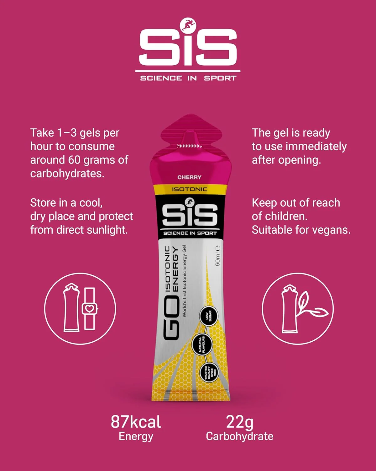 Science in Sport SIS Gel GO ISOTONIC Energy - Image 9