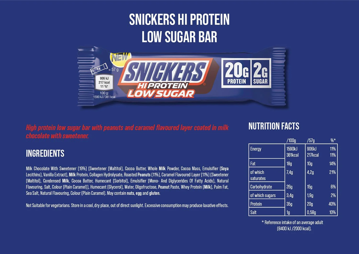 Snickers Hi Protein Low Sugar - Image 7