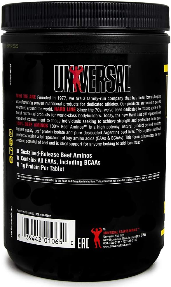 Universal Nutrition 100% Beef Aminos - Image 4
