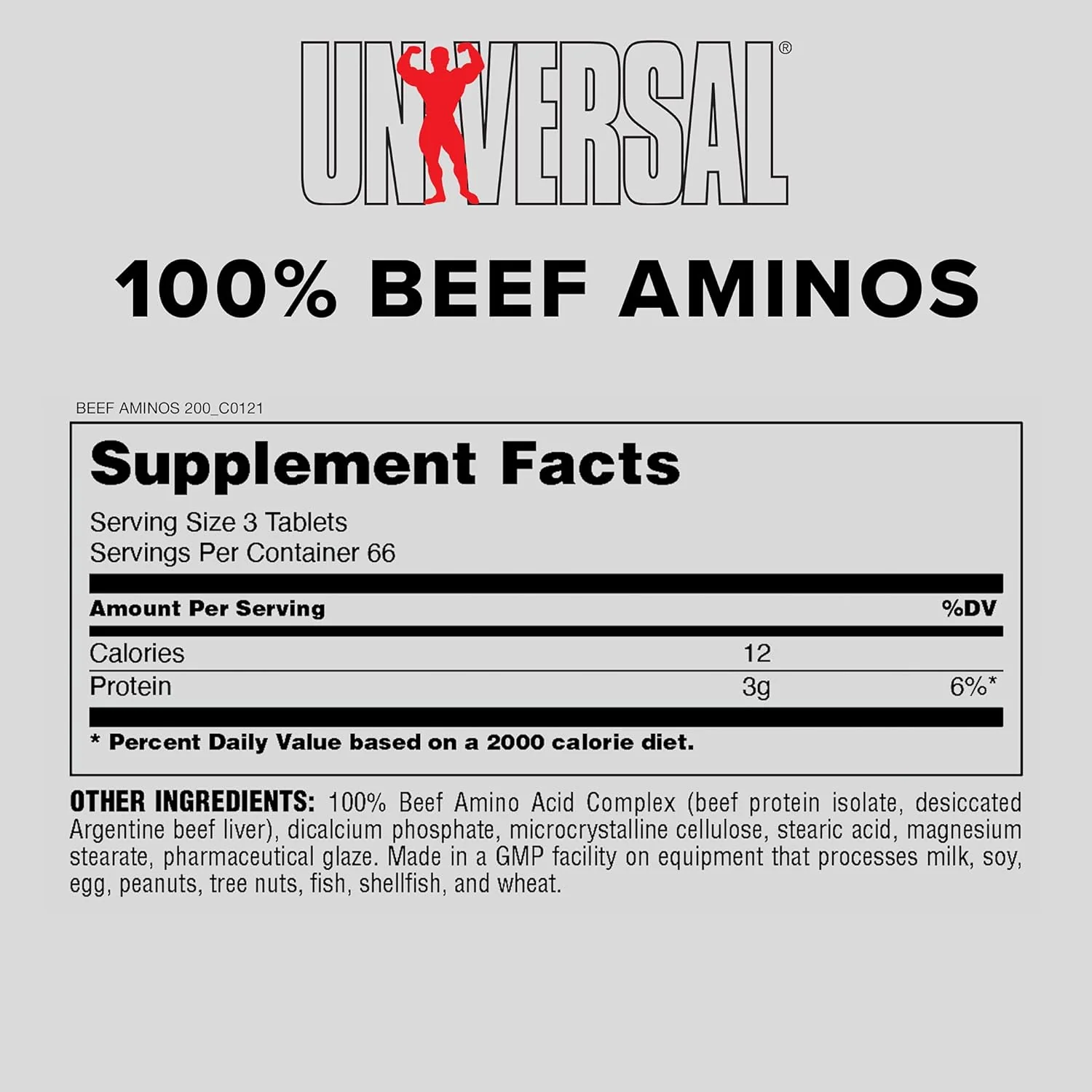Universal Nutrition 100% Beef Aminos - Image 6